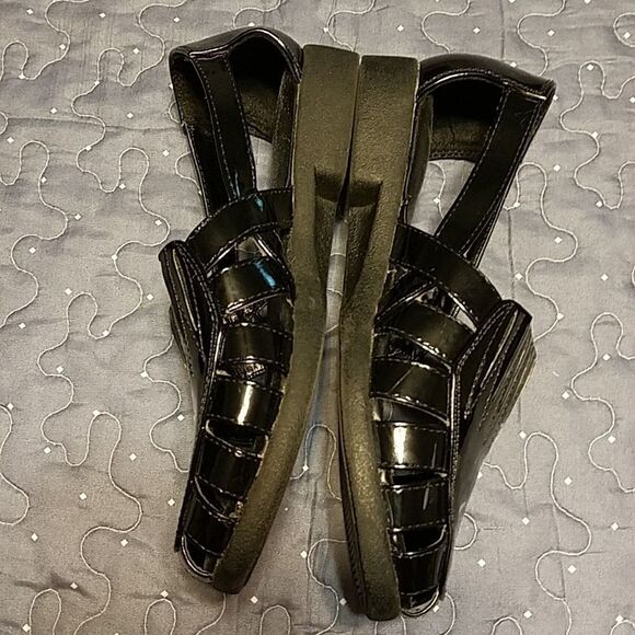 Classique black shoes size 7.5 - Picture 3 of 7